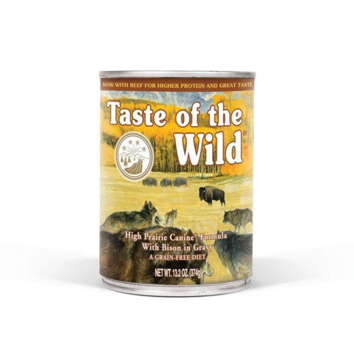 TASTE OF THE WILD HIGH PRAIRIE CANNED DOG FOOD 13.2OZ