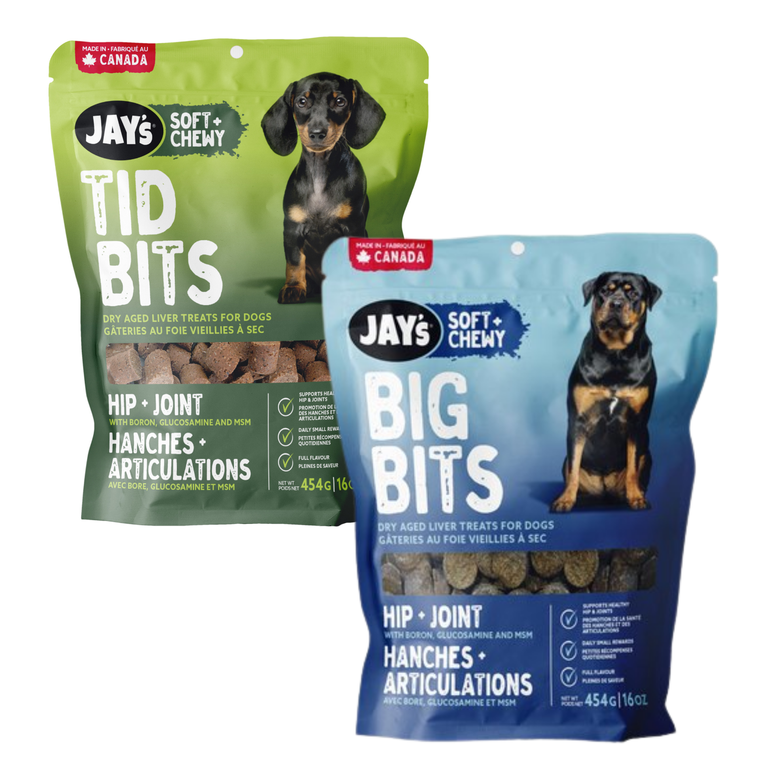 Jay s Soft Chewy Hip Joint Treats Dog Food Dog Treats Raw