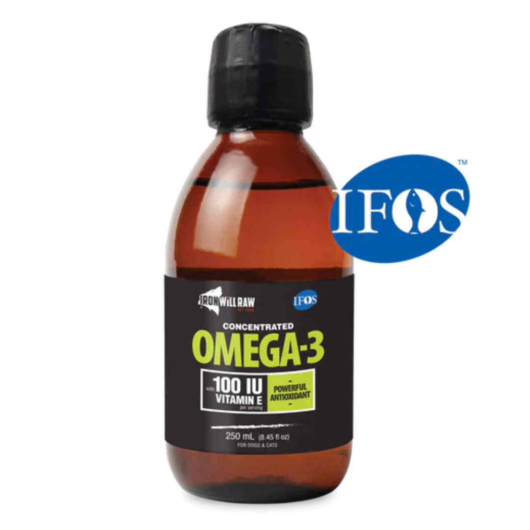 Iron Will Omega 3 Concentrate 250ml Dog Food Dog Treats Raw Food The Paw Shop