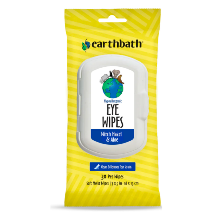 Earthbath Hypoallergenic Eye Wipes - 30pk