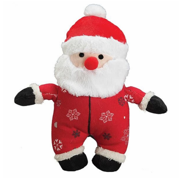 Patchwork Onsie Santa with Prickle Ball Inside