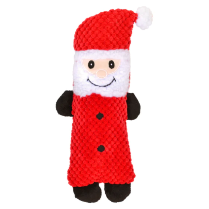 Patchwork Squeezy Santa - 11"