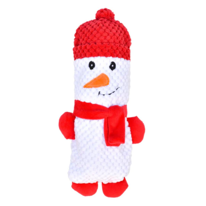 Patchwork Squeezy Snowman - 11"