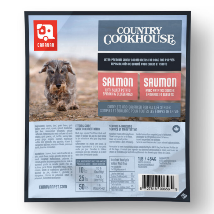 Big Country Raw Caravan Country Cookhouse - Salmon - 1lb