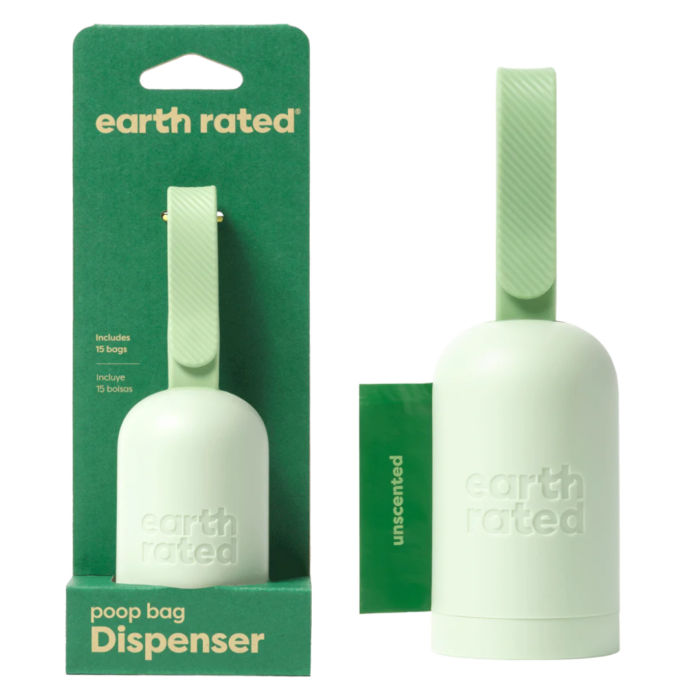 Earth Rated – Poop Bag Dispenser with Poop Bags