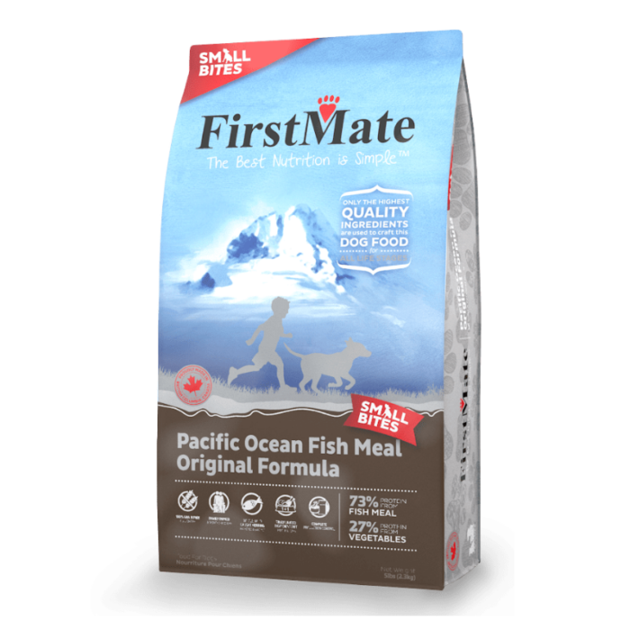 FirstMate Pacific Ocean Fish Meal Small Bites Dog Food - 2.27kg (5lb)