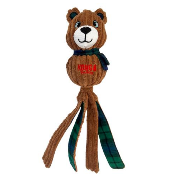 Kong Wubba Corduroy Bear - Large