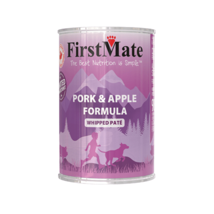 FirstMate Canned Dog Food - LID Pork an Apple - 346g (12.2oz)